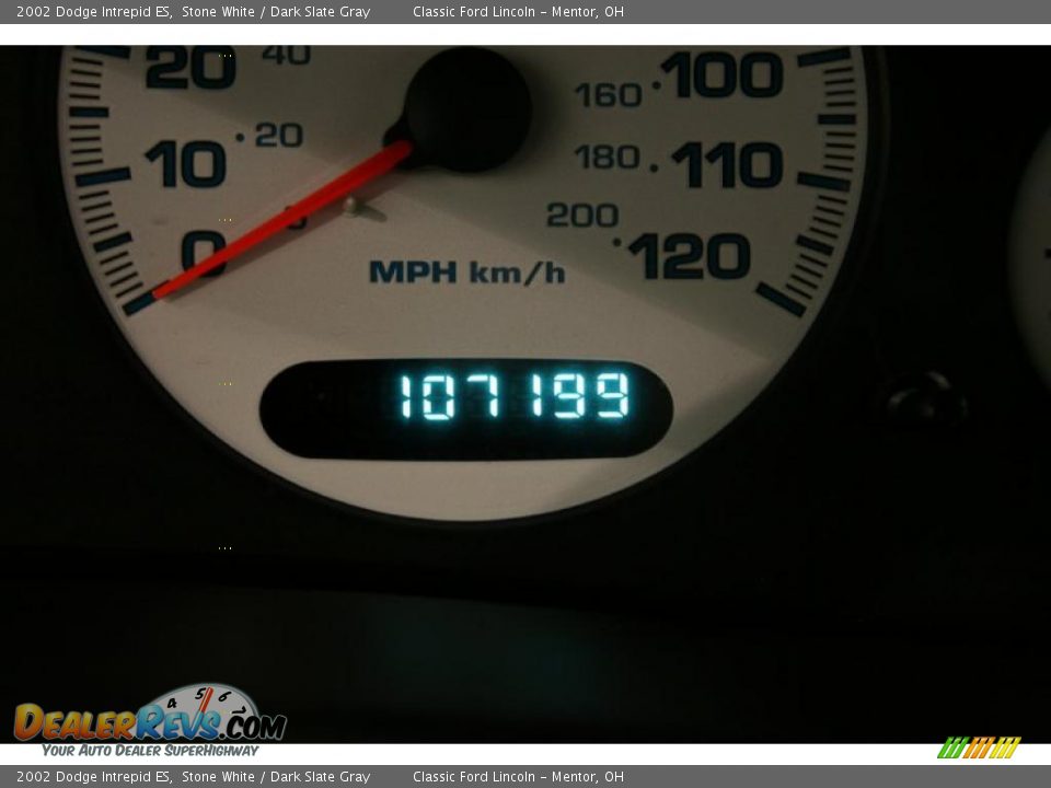2002 Dodge Intrepid ES Stone White / Dark Slate Gray Photo #13
