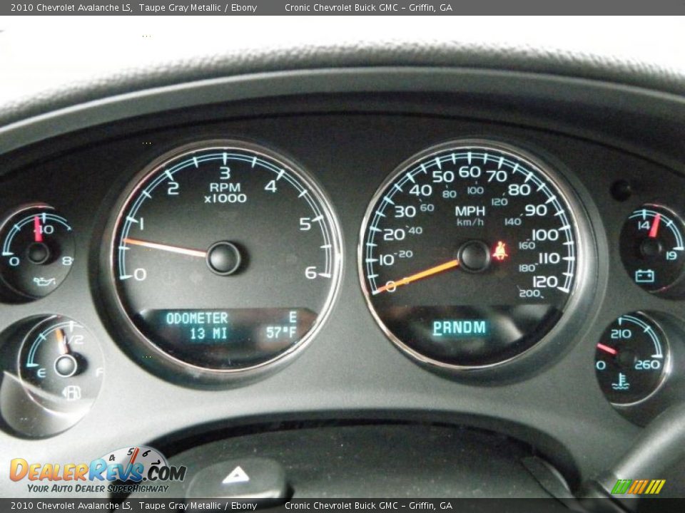 2010 Chevrolet Avalanche LS Taupe Gray Metallic / Ebony Photo #17