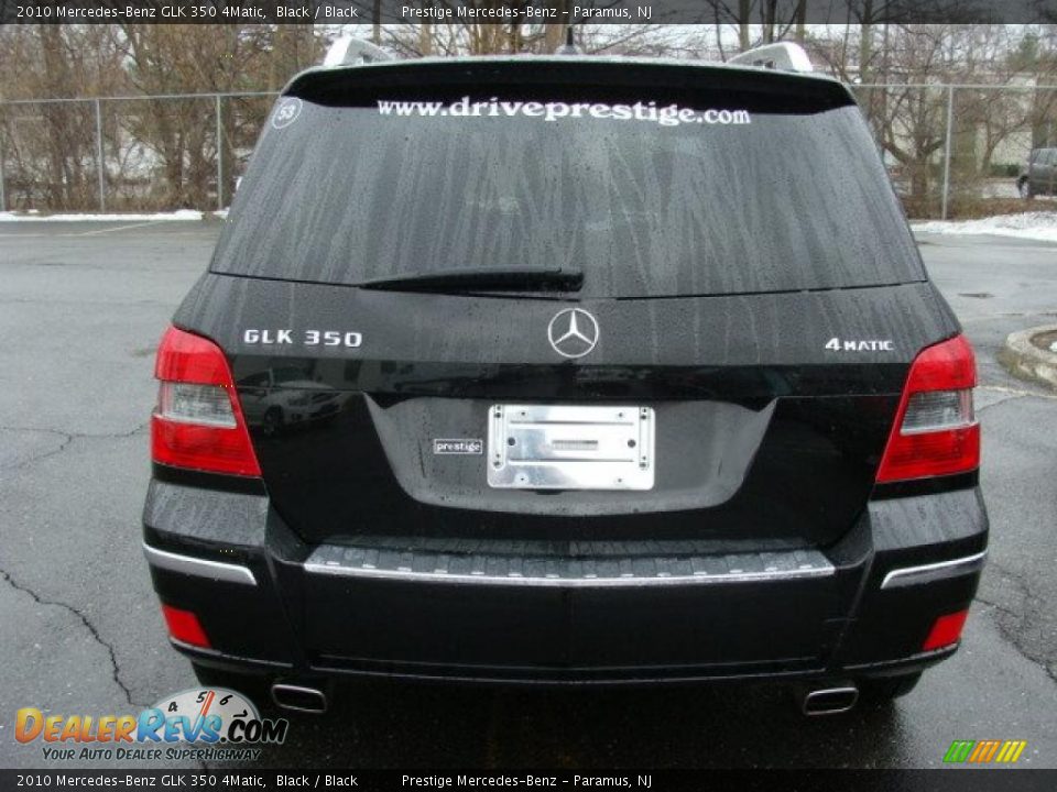 2010 Mercedes-Benz GLK 350 4Matic Black / Black Photo #5