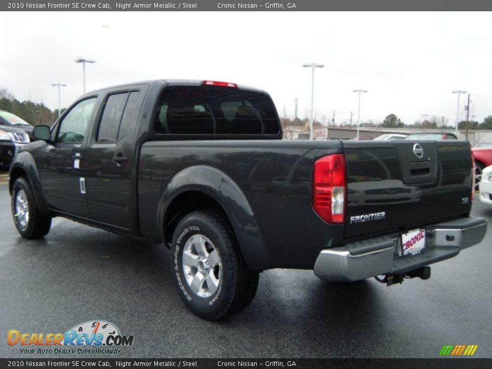 2010 Nissan Frontier SE Crew Cab Night Armor Metallic / Steel Photo #3
