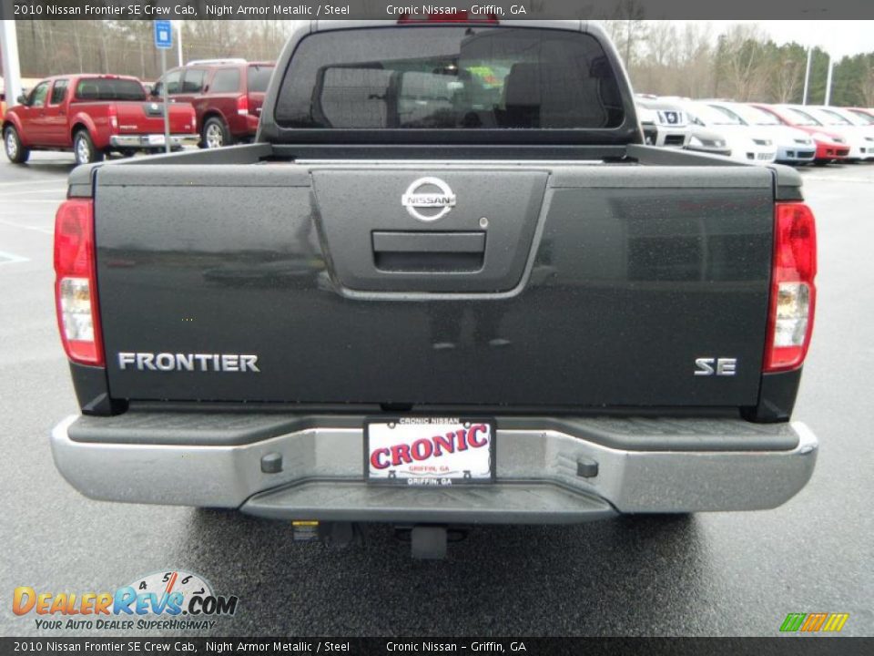2010 Nissan Frontier SE Crew Cab Night Armor Metallic / Steel Photo #4