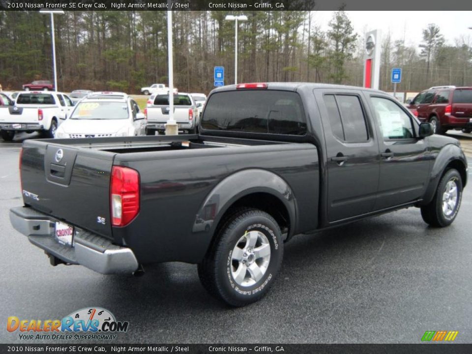 2010 Nissan Frontier SE Crew Cab Night Armor Metallic / Steel Photo #5