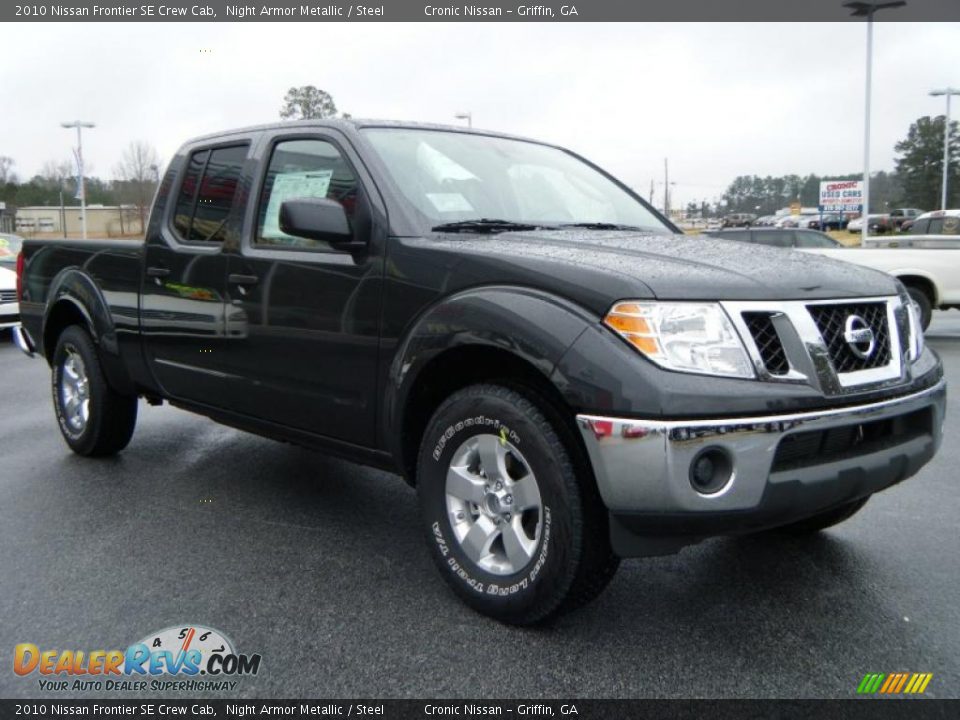 2010 Nissan Frontier SE Crew Cab Night Armor Metallic / Steel Photo #7