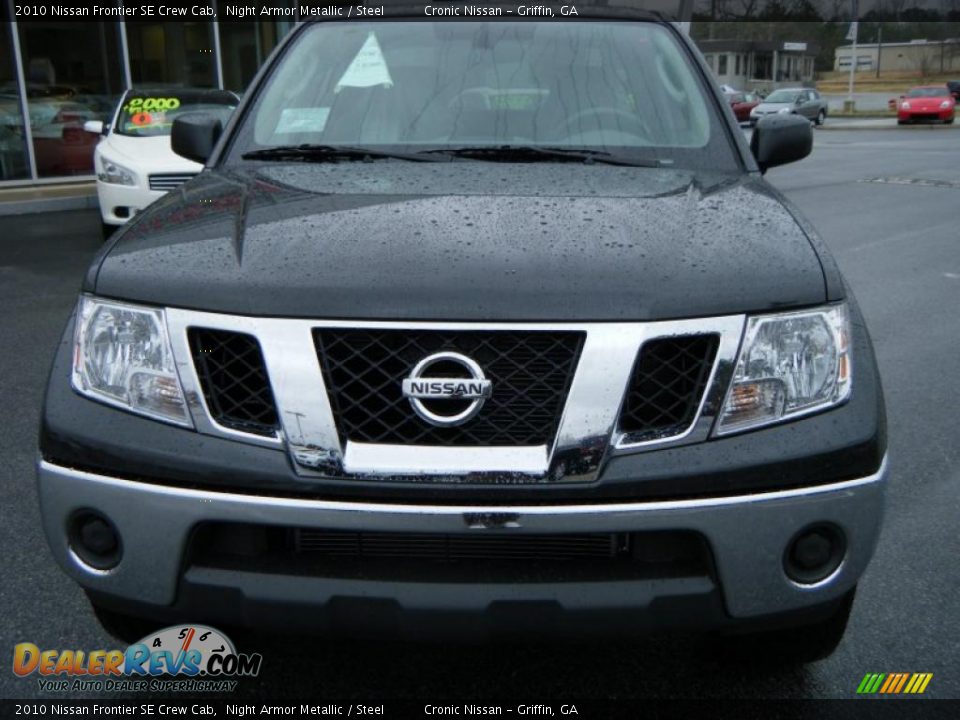 2010 Nissan Frontier SE Crew Cab Night Armor Metallic / Steel Photo #8