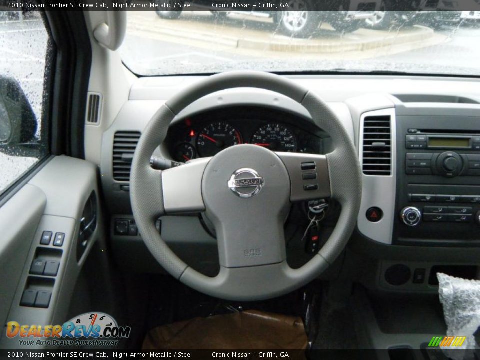 2010 Nissan Frontier SE Crew Cab Night Armor Metallic / Steel Photo #11