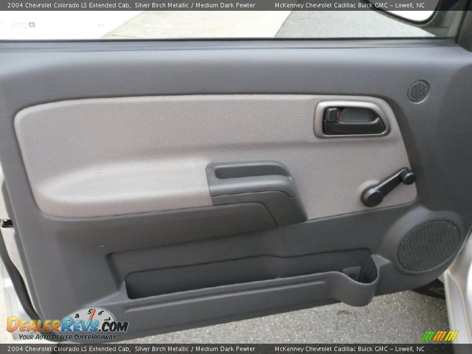 2004 Chevrolet Colorado LS Extended Cab Silver Birch Metallic / Medium Dark Pewter Photo #10