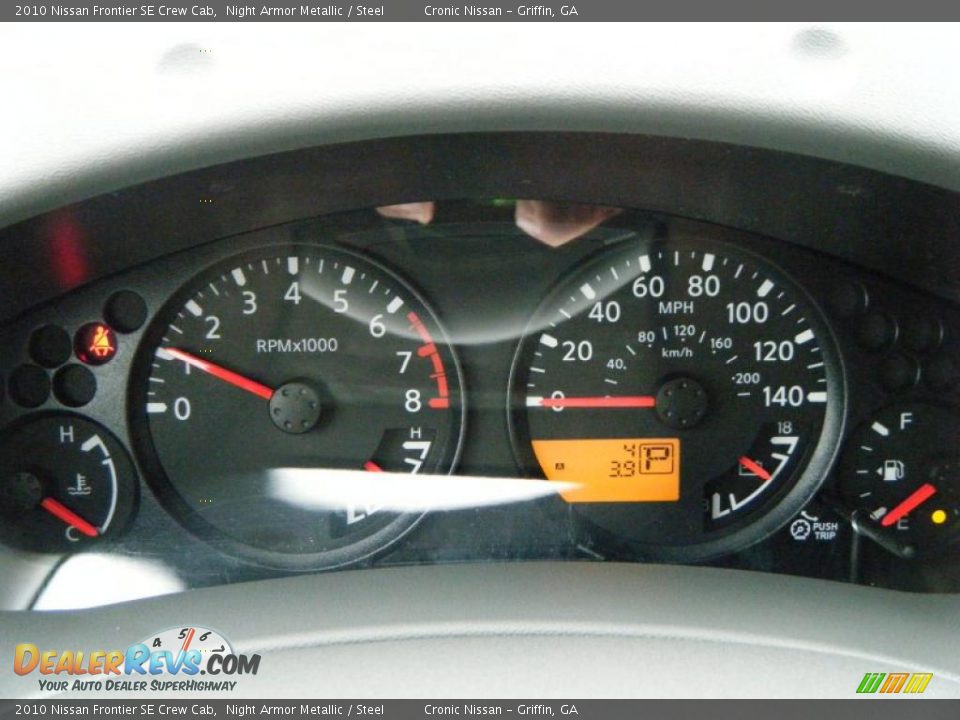 2010 Nissan Frontier SE Crew Cab Night Armor Metallic / Steel Photo #13