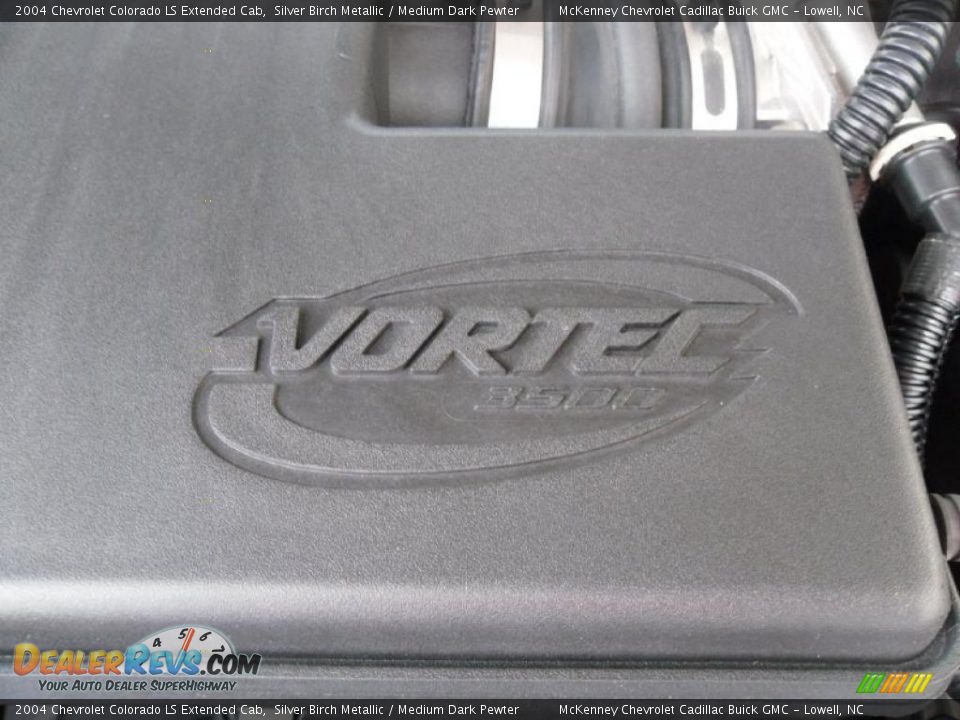 2004 Chevrolet Colorado LS Extended Cab Silver Birch Metallic / Medium Dark Pewter Photo #22