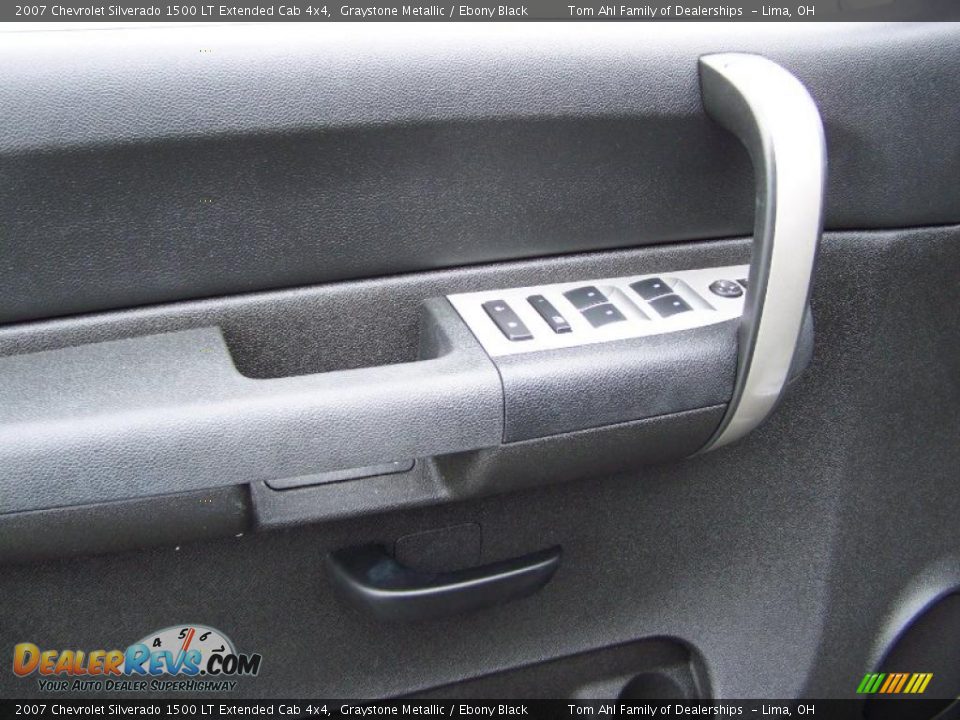 2007 Chevrolet Silverado 1500 LT Extended Cab 4x4 Graystone Metallic / Ebony Black Photo #12