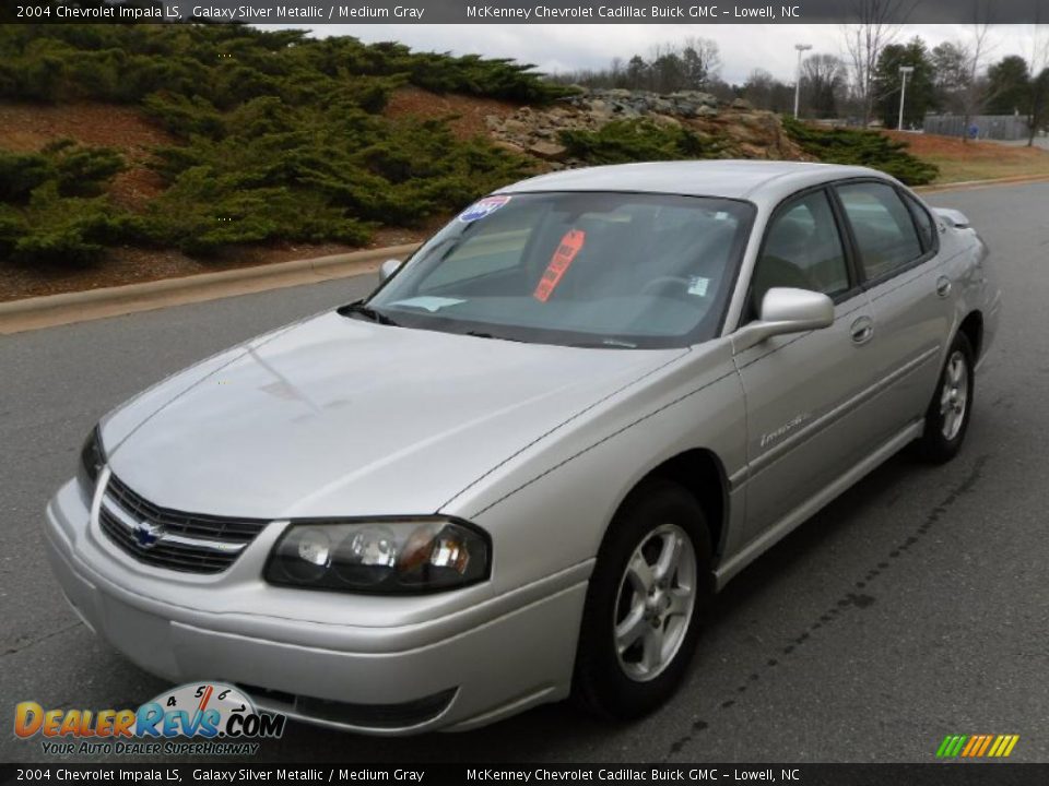 2004 Chevrolet Impala LS Galaxy Silver Metallic / Medium Gray Photo #1