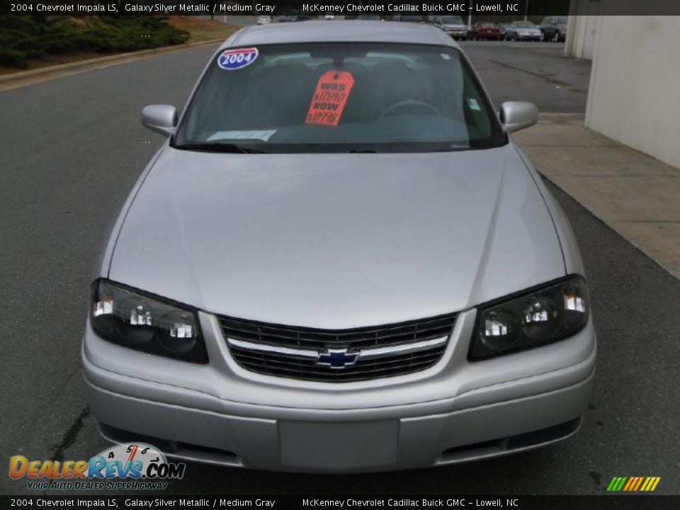 2004 Chevrolet Impala LS Galaxy Silver Metallic / Medium Gray Photo #6