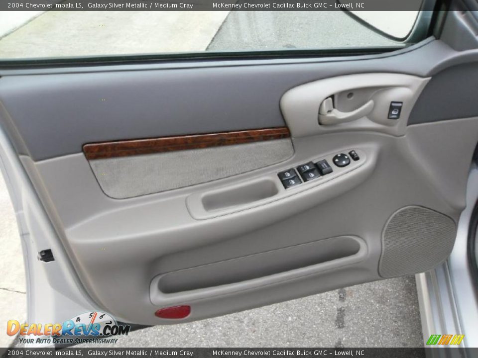2004 Chevrolet Impala LS Galaxy Silver Metallic / Medium Gray Photo #10