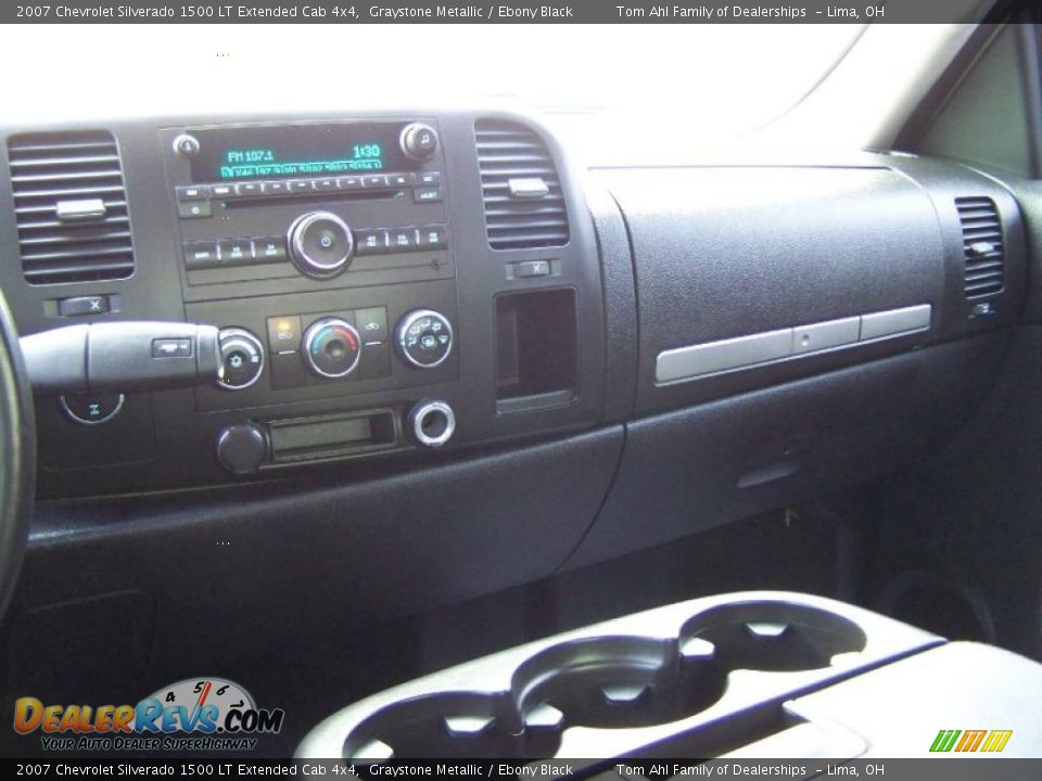 2007 Chevrolet Silverado 1500 LT Extended Cab 4x4 Graystone Metallic / Ebony Black Photo #20