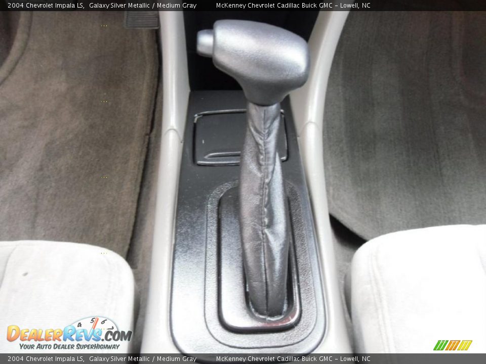 2004 Chevrolet Impala LS Galaxy Silver Metallic / Medium Gray Photo #13