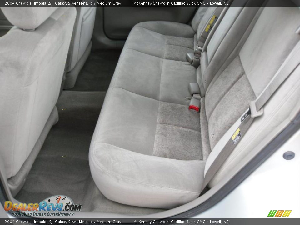 2004 Chevrolet Impala LS Galaxy Silver Metallic / Medium Gray Photo #14