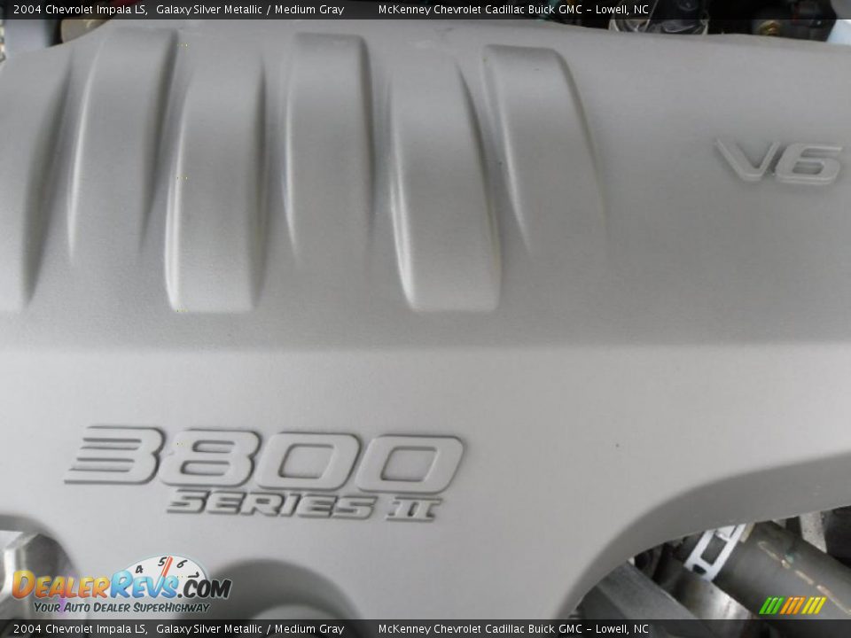 2004 Chevrolet Impala LS Galaxy Silver Metallic / Medium Gray Photo #26