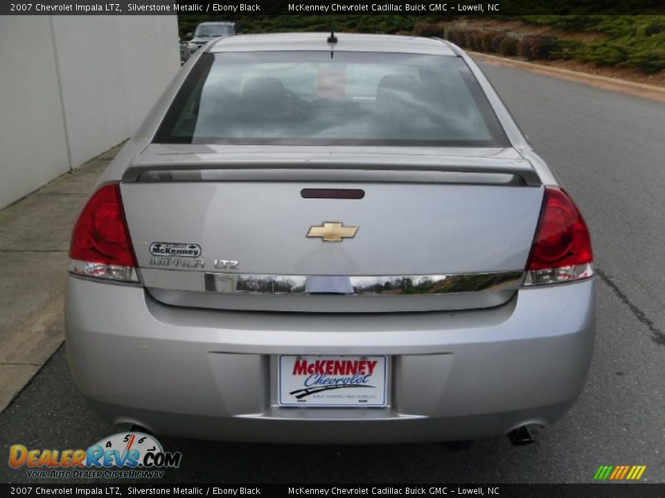2007 Chevrolet Impala LTZ Silverstone Metallic / Ebony Black Photo #3