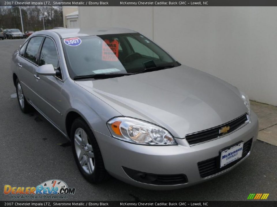 2007 Chevrolet Impala LTZ Silverstone Metallic / Ebony Black Photo #5