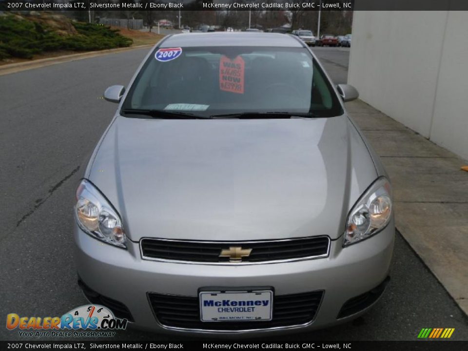 2007 Chevrolet Impala LTZ Silverstone Metallic / Ebony Black Photo #6