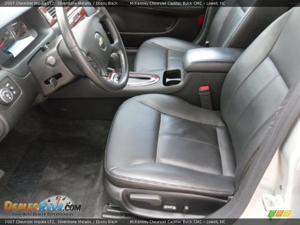 2007 Chevrolet Impala LTZ Silverstone Metallic / Ebony Black Photo #8