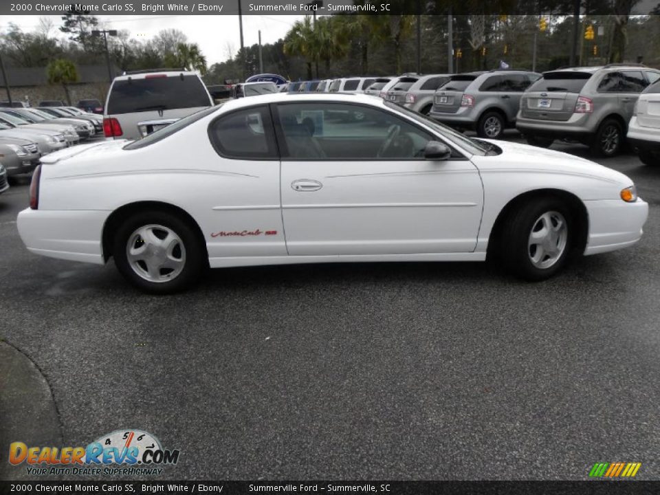 2000 Chevrolet Monte Carlo SS Bright White / Ebony Photo #10