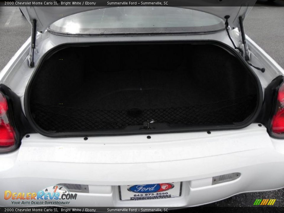 2000 Chevrolet Monte Carlo SS Bright White / Ebony Photo #12