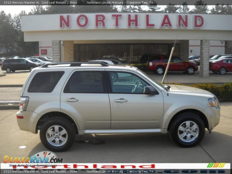 2010 Mercury Mariner I4 Gold Leaf Metallic / Stone Photo #1