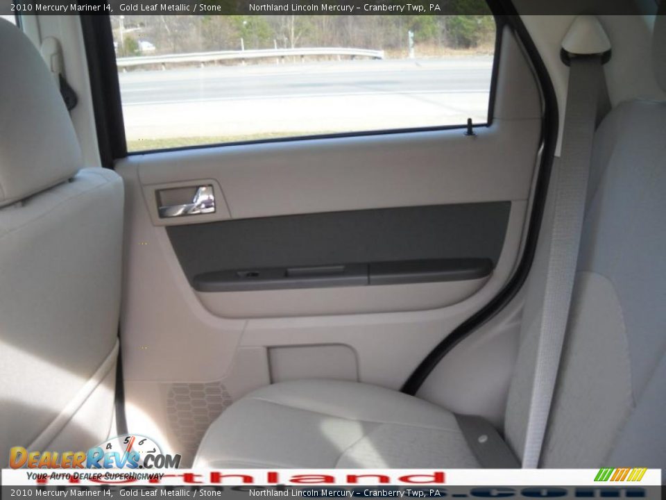 2010 Mercury Mariner I4 Gold Leaf Metallic / Stone Photo #11