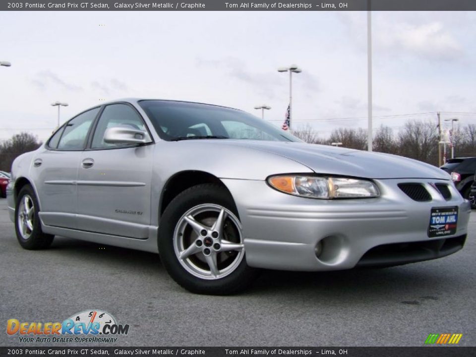2003 Pontiac Grand Prix GT Sedan Galaxy Silver Metallic / Graphite Photo #1