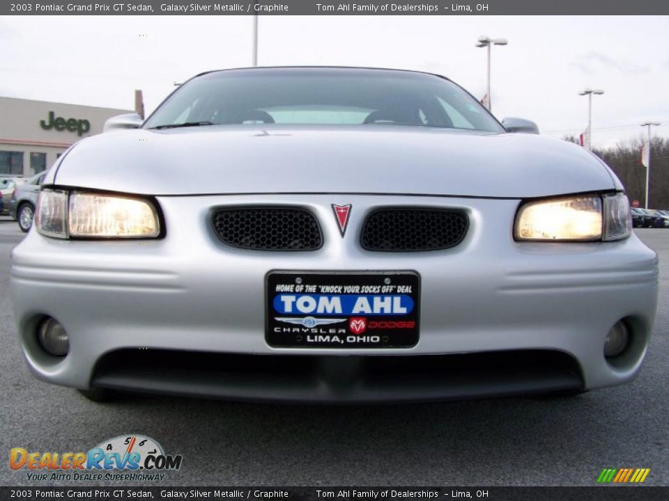 2003 Pontiac Grand Prix GT Sedan Galaxy Silver Metallic / Graphite Photo #3