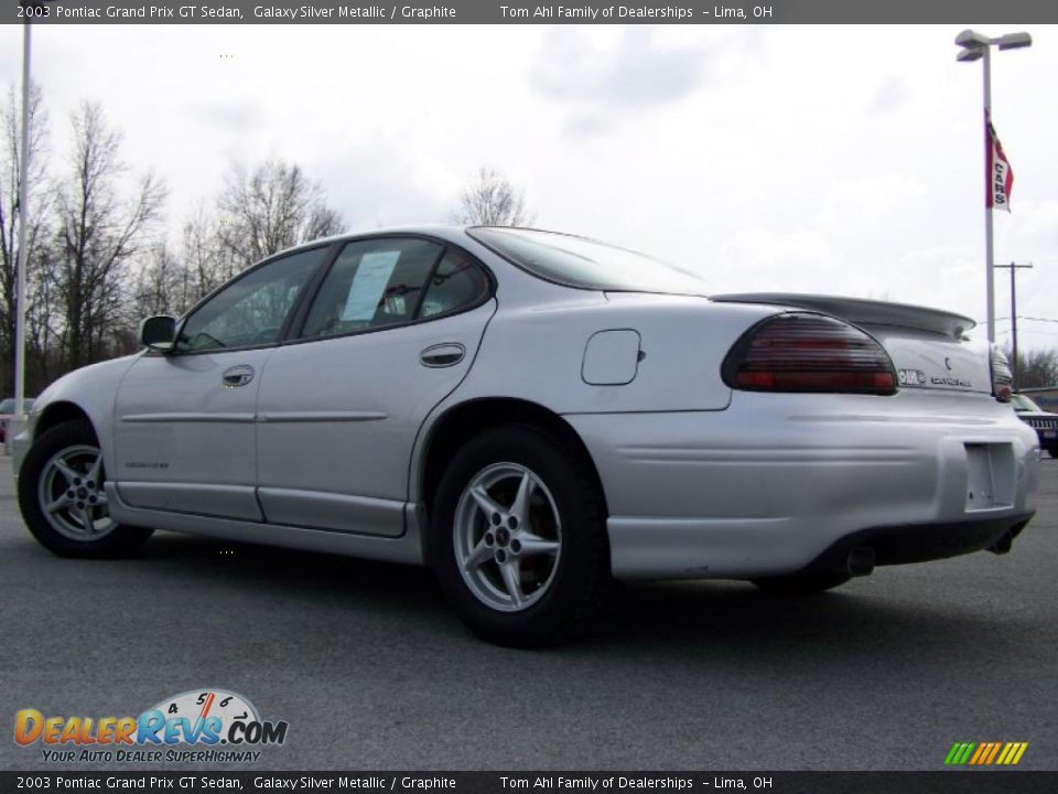 2003 Pontiac Grand Prix GT Sedan Galaxy Silver Metallic / Graphite Photo #4