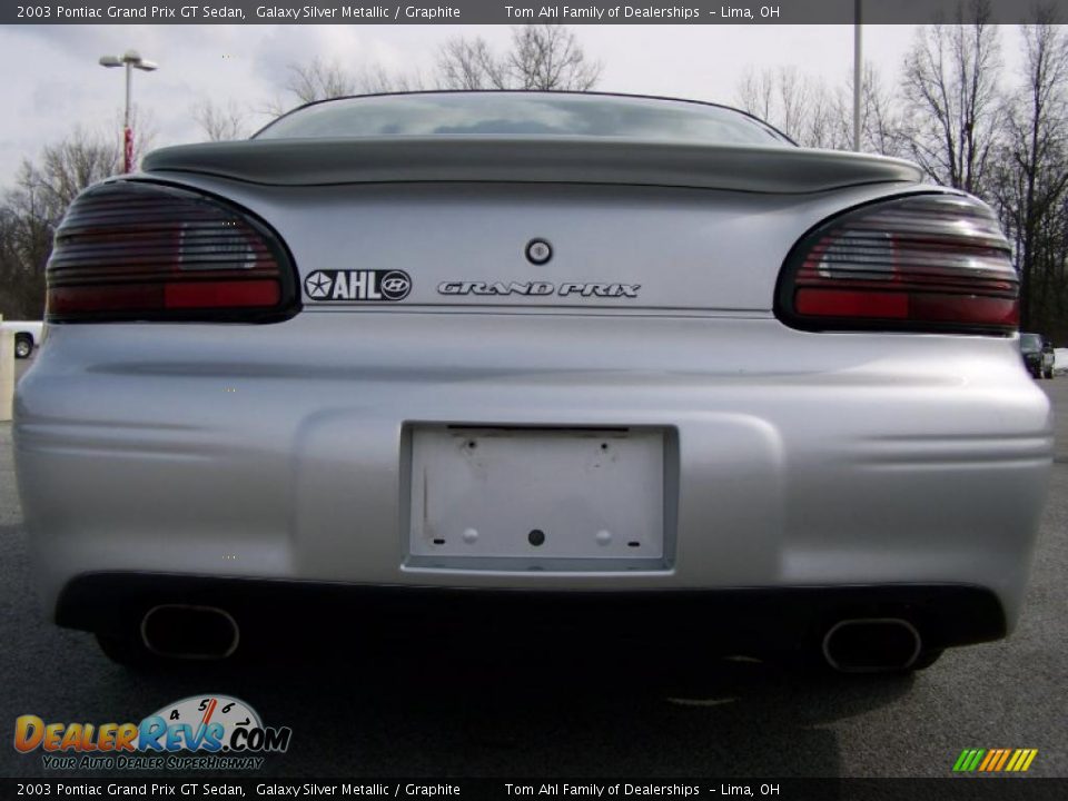 2003 Pontiac Grand Prix GT Sedan Galaxy Silver Metallic / Graphite Photo #6