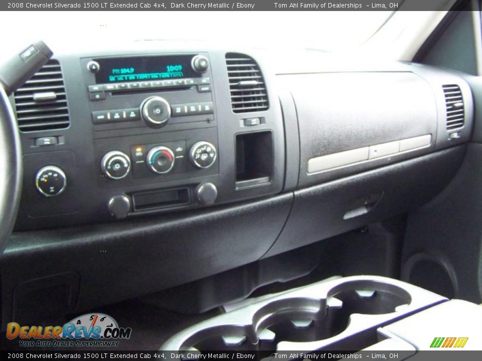 2008 Chevrolet Silverado 1500 LT Extended Cab 4x4 Dark Cherry Metallic / Ebony Photo #19