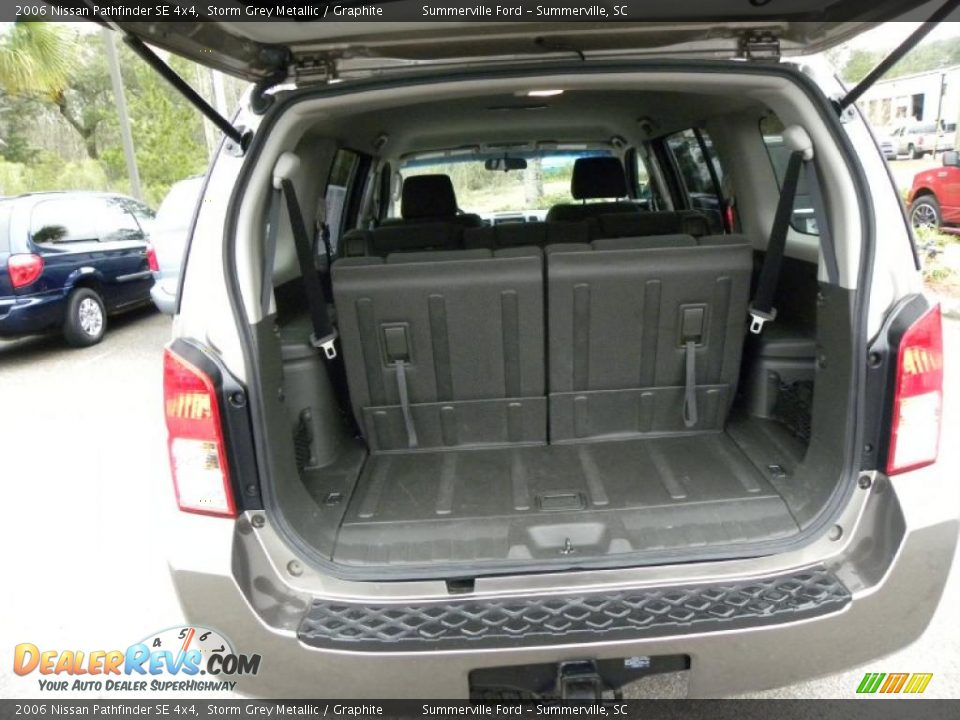 2006 Nissan Pathfinder SE 4x4 Storm Grey Metallic / Graphite Photo #16