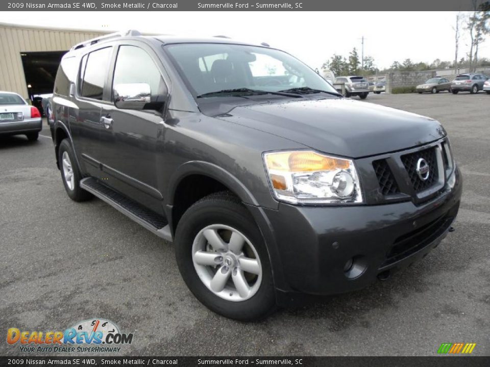 2009 Nissan Armada SE 4WD Smoke Metallic / Charcoal Photo #1