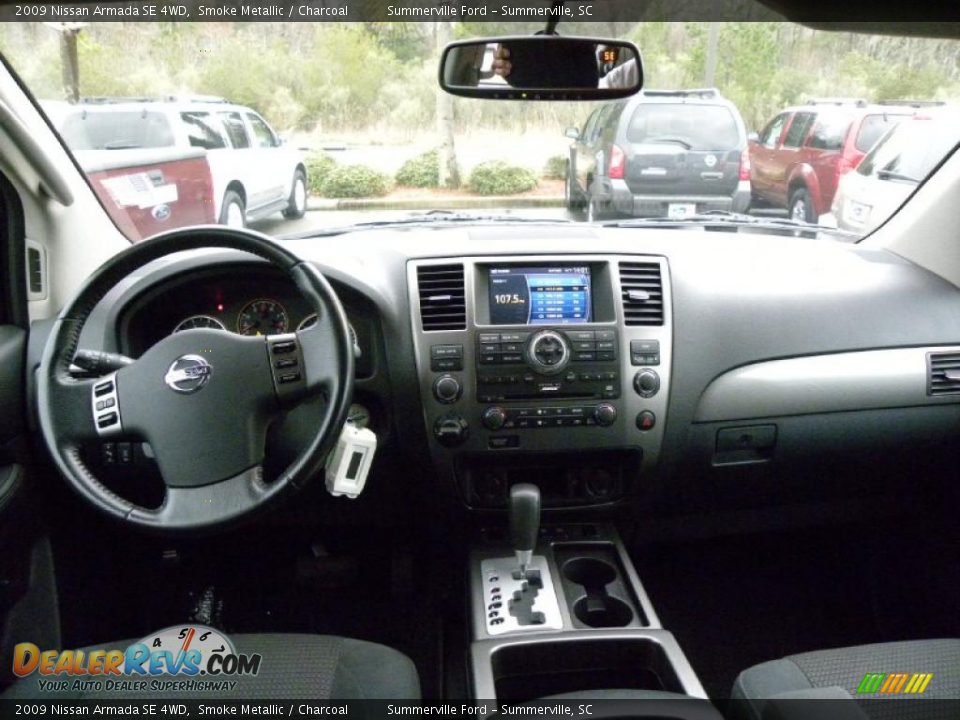 2009 Nissan Armada SE 4WD Smoke Metallic / Charcoal Photo #3