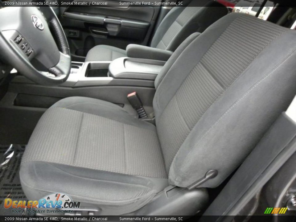 2009 Nissan Armada SE 4WD Smoke Metallic / Charcoal Photo #4