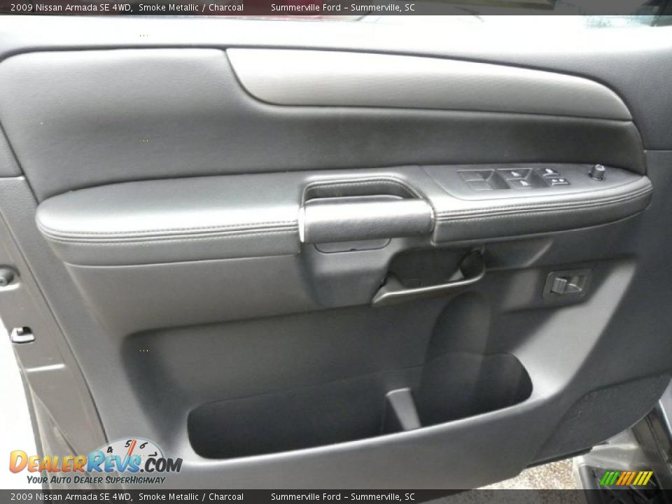 2009 Nissan Armada SE 4WD Smoke Metallic / Charcoal Photo #5