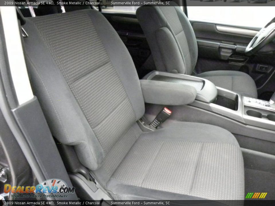 2009 Nissan Armada SE 4WD Smoke Metallic / Charcoal Photo #9