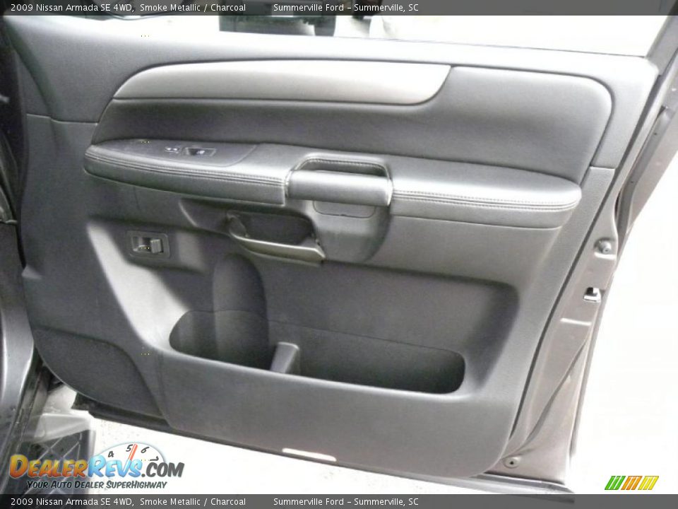 2009 Nissan Armada SE 4WD Smoke Metallic / Charcoal Photo #10