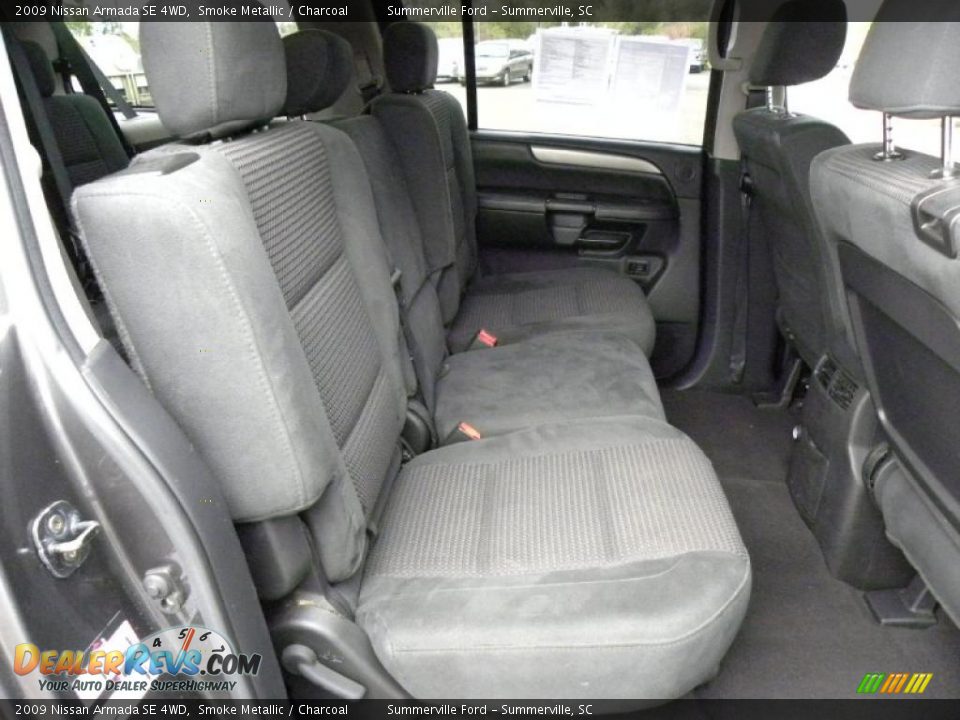 2009 Nissan Armada SE 4WD Smoke Metallic / Charcoal Photo #11