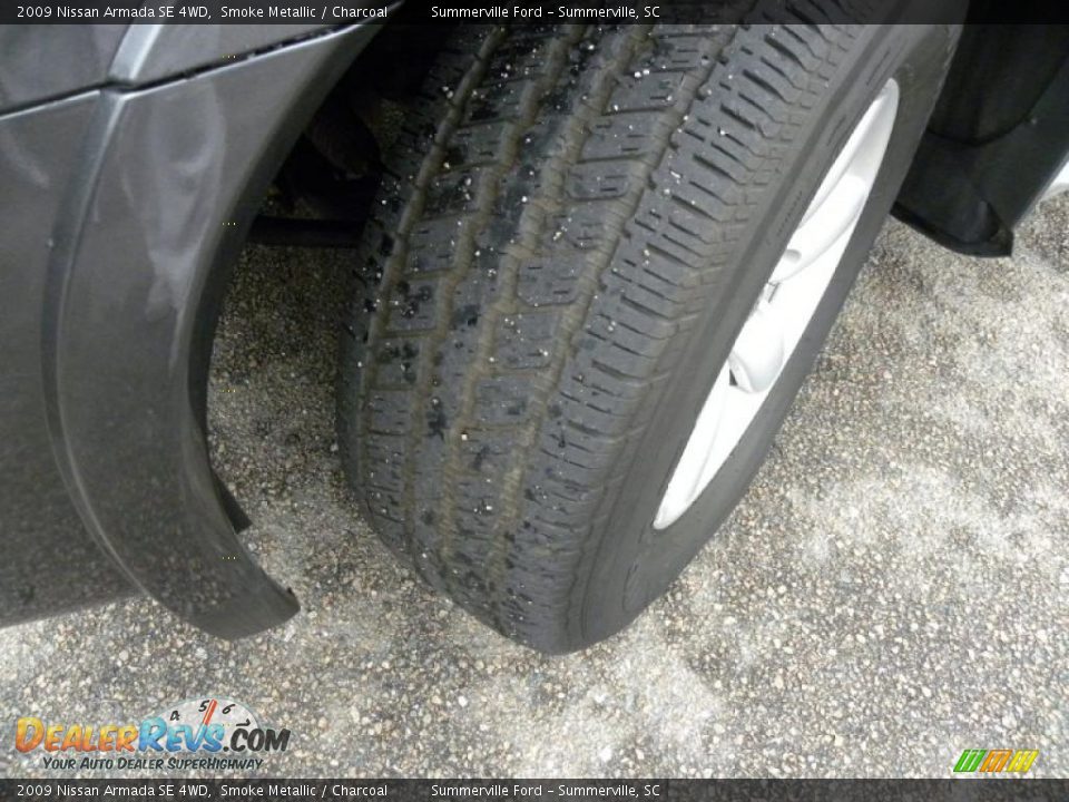 2009 Nissan Armada SE 4WD Smoke Metallic / Charcoal Photo #18