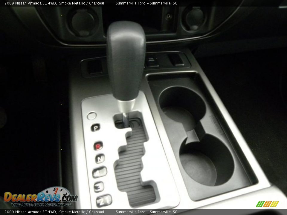 2009 Nissan Armada SE 4WD Smoke Metallic / Charcoal Photo #20
