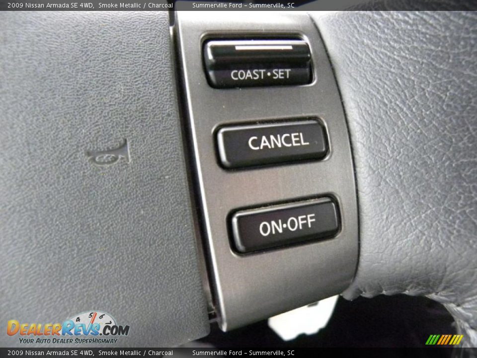 2009 Nissan Armada SE 4WD Smoke Metallic / Charcoal Photo #22