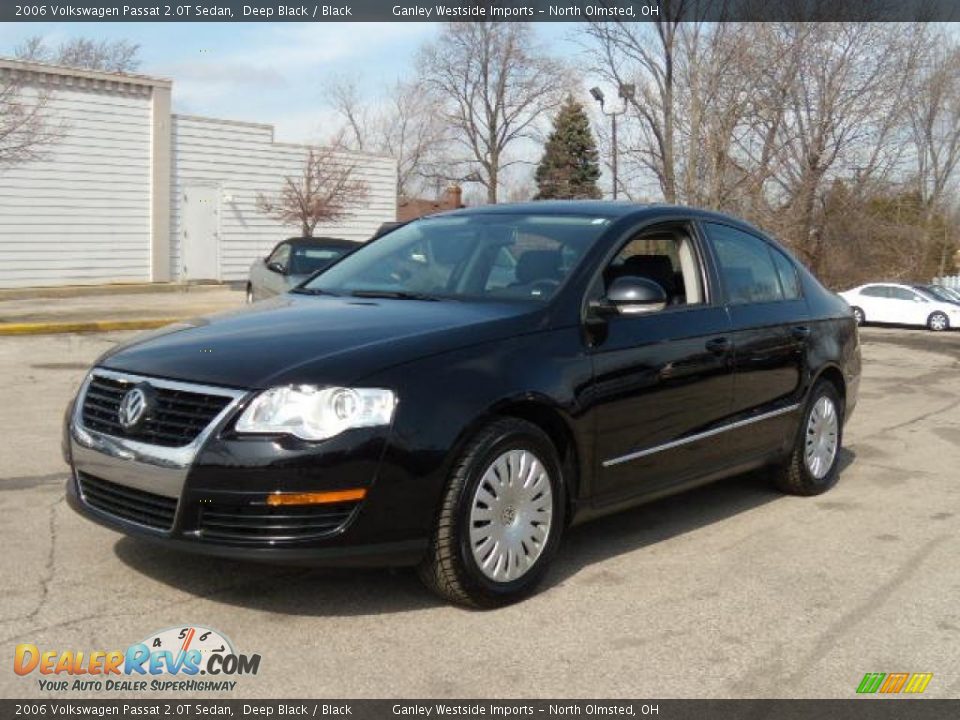 2006 Volkswagen Passat 2.0T Sedan Deep Black / Black Photo #1