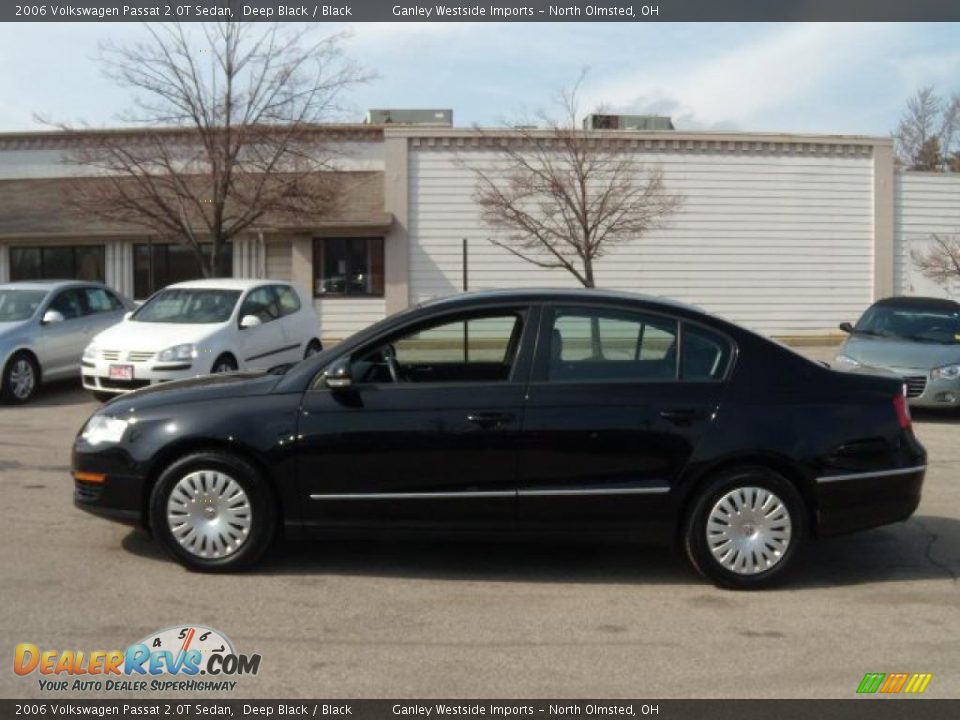 2006 Volkswagen Passat 2.0T Sedan Deep Black / Black Photo #2