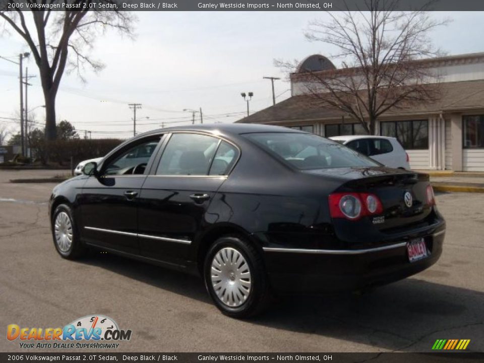 2006 Volkswagen Passat 2.0T Sedan Deep Black / Black Photo #3