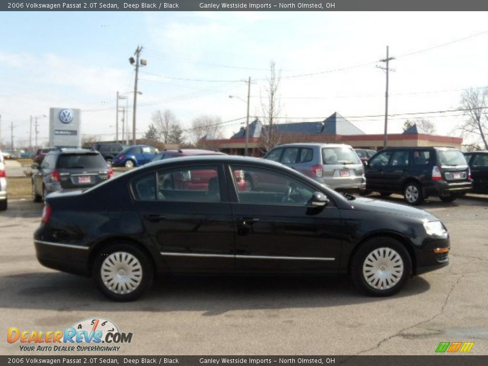 2006 Volkswagen Passat 2.0T Sedan Deep Black / Black Photo #6