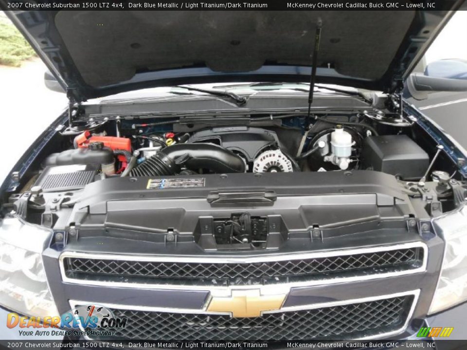 2007 Chevrolet Suburban 1500 LTZ 4x4 Dark Blue Metallic / Light Titanium/Dark Titanium Photo #19