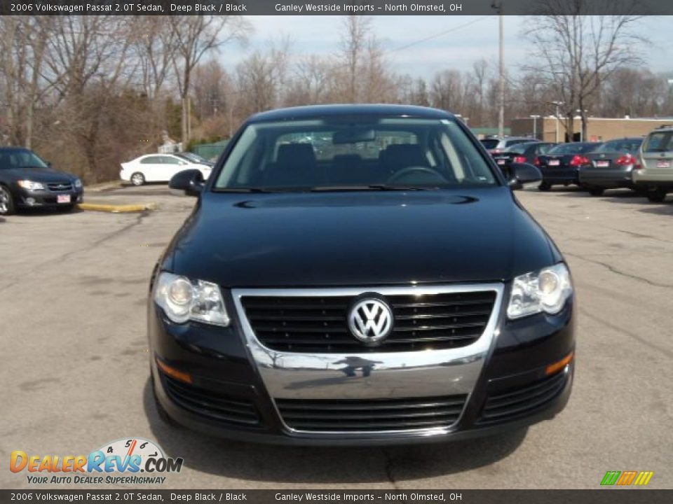 2006 Volkswagen Passat 2.0T Sedan Deep Black / Black Photo #8